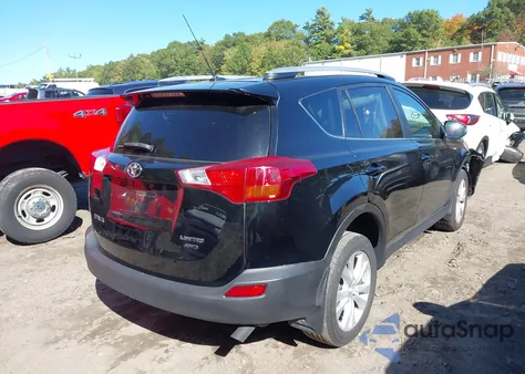 2014 Toyota Rav4 Limited из США, поврежденный, VIN 2T3DFREV2EW214662